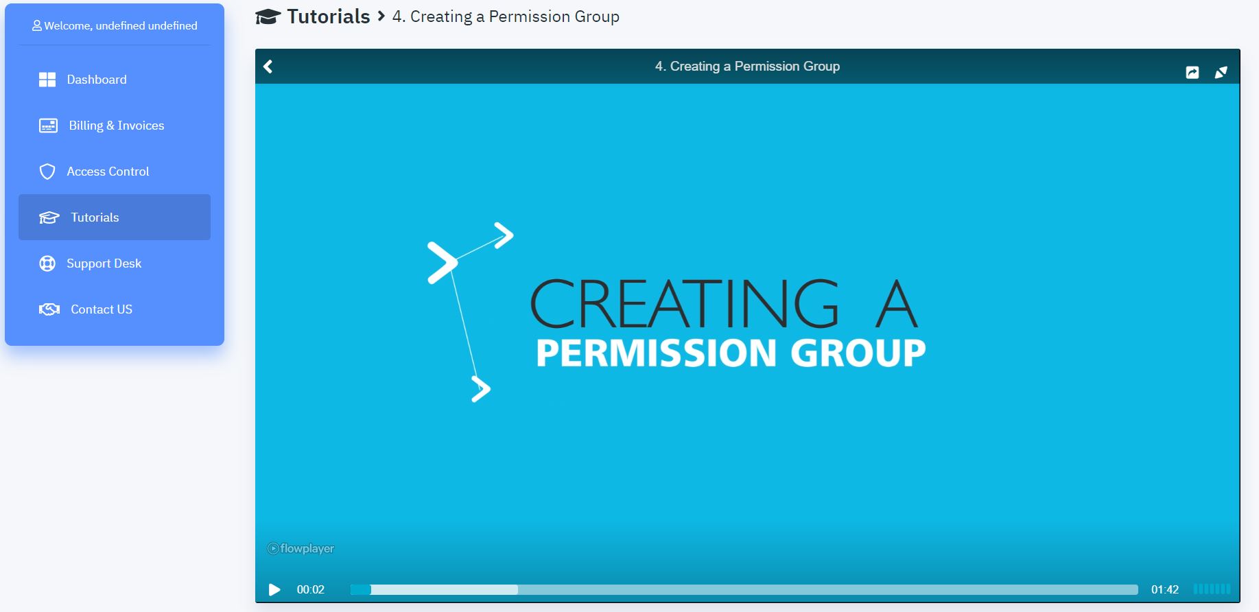 Creating a Permission Group | IPTV Tutorial